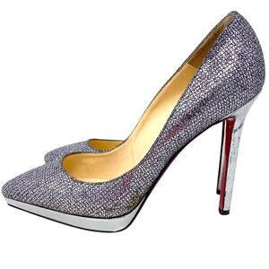 Christian Louboutin Filo 120 Glitter Specchio Pumps EU 38 / US 7
